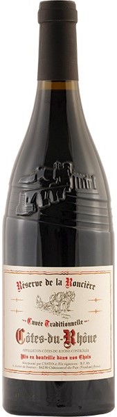 Вино "Резерв де ла Ронсьер" выдержанное сортовое красное сух