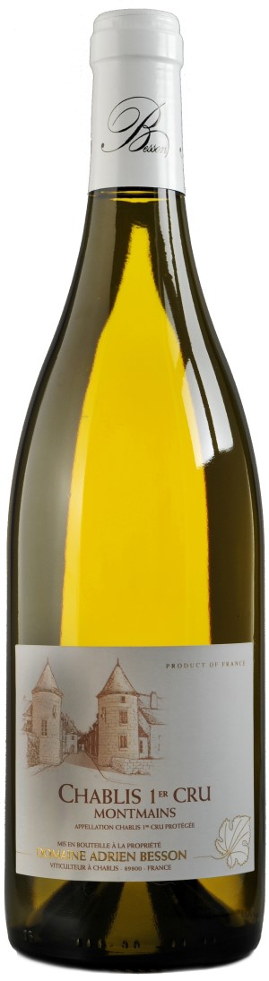 Вино "Шабли Премьер Крю Монман" выдержанное сортовое белое с