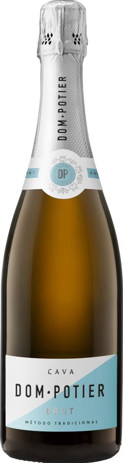 Вино CAVA DOM PORTIER игристое брют белое 11,5% 0,75л