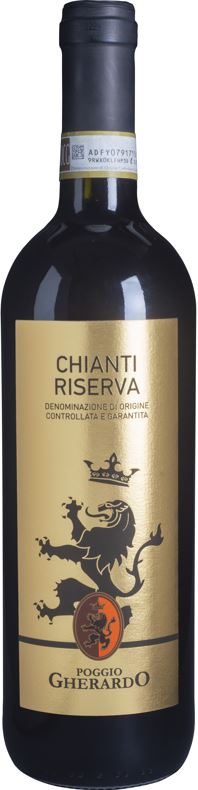 Вино CHIANTI RISERVA POGGIO GHERARDO сухое красное 13% 0,75л